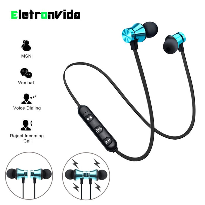 Magnetic Attraction Bluetooth Earphone