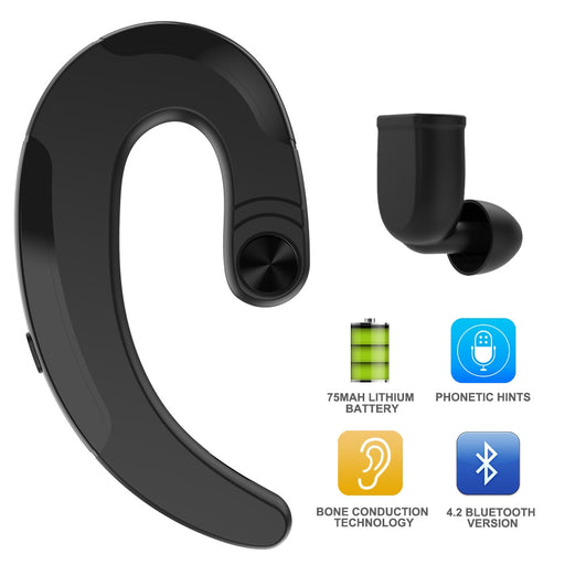 Bone Conduction Bluetooth Headphone (H)